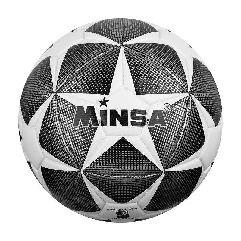 Мяч футбольный Minsa размер 5, 1684540