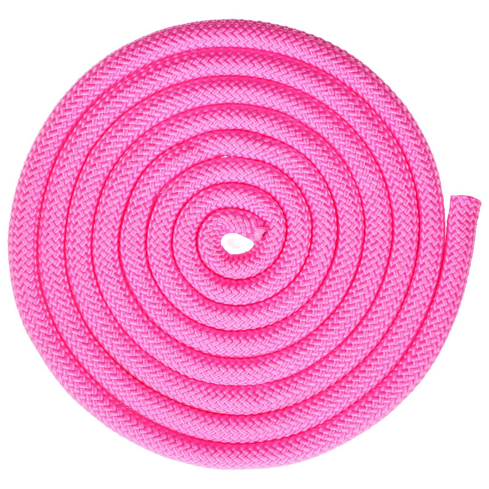 Скакалка гимнастическая утяжелённая Grace Dance, 2,5 м, 150 г, цвет неон розовый 4446798