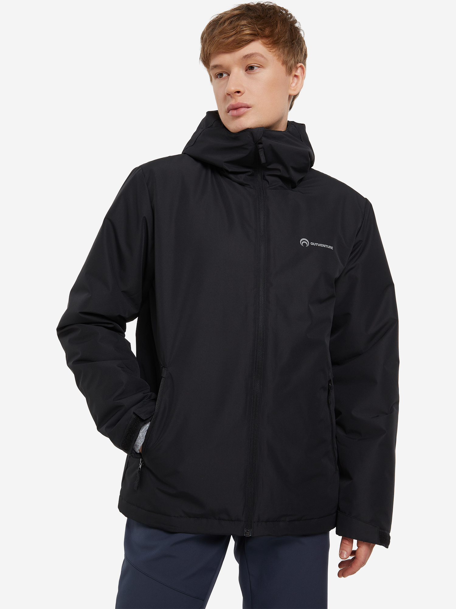 127759-99 Куртка мужская, цвет черный
