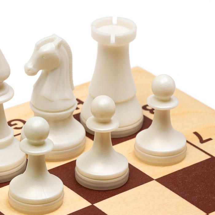 Шахматы гроссмейстерские, доска дерево 43х43 см. 3905788