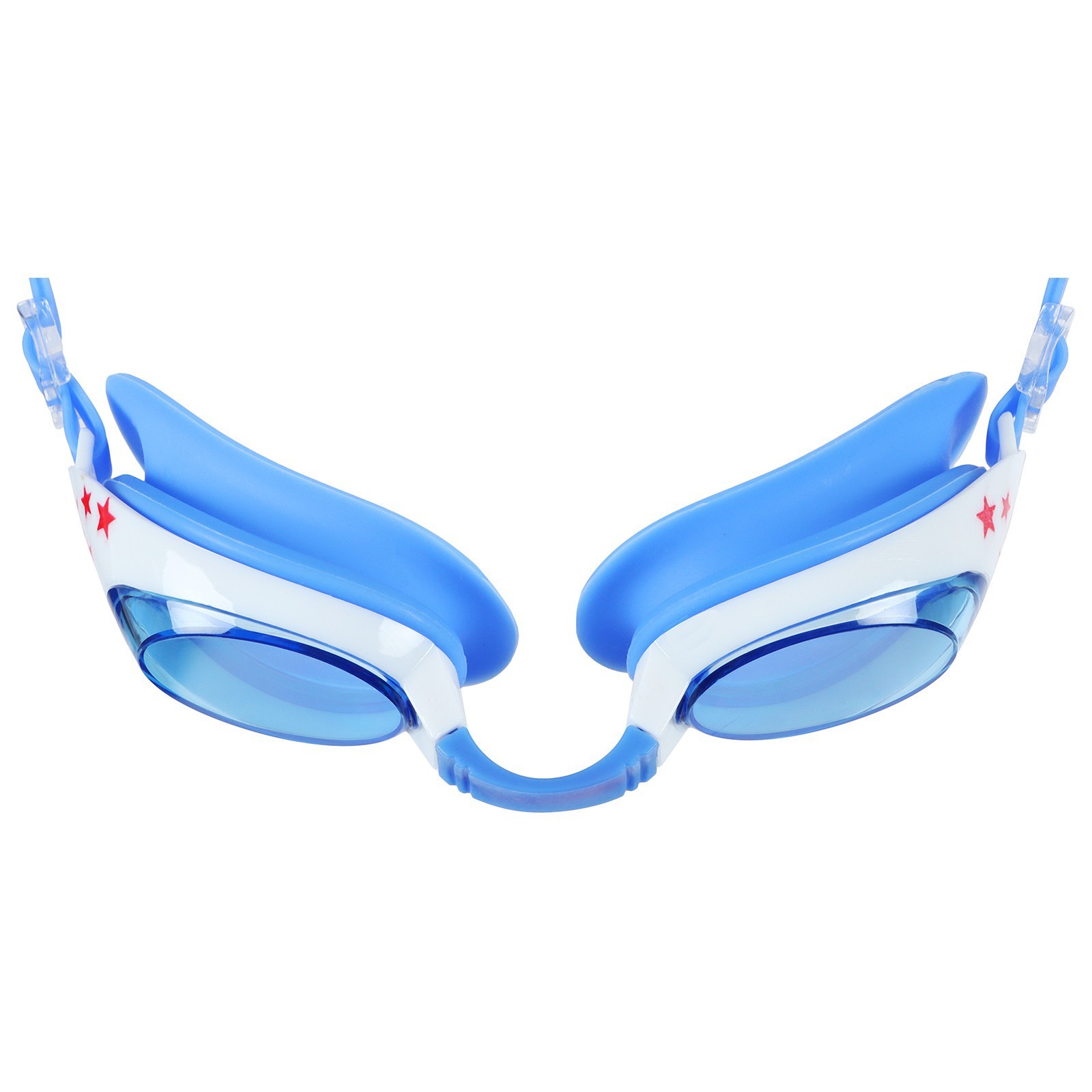Очки для плавания детские+беруши, цвет голубой 9144639