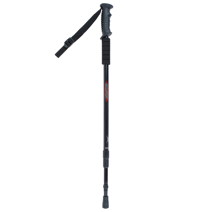 Палка для скандинавской ходьбы телескопическая, 3-секционная, 135 см. 850146