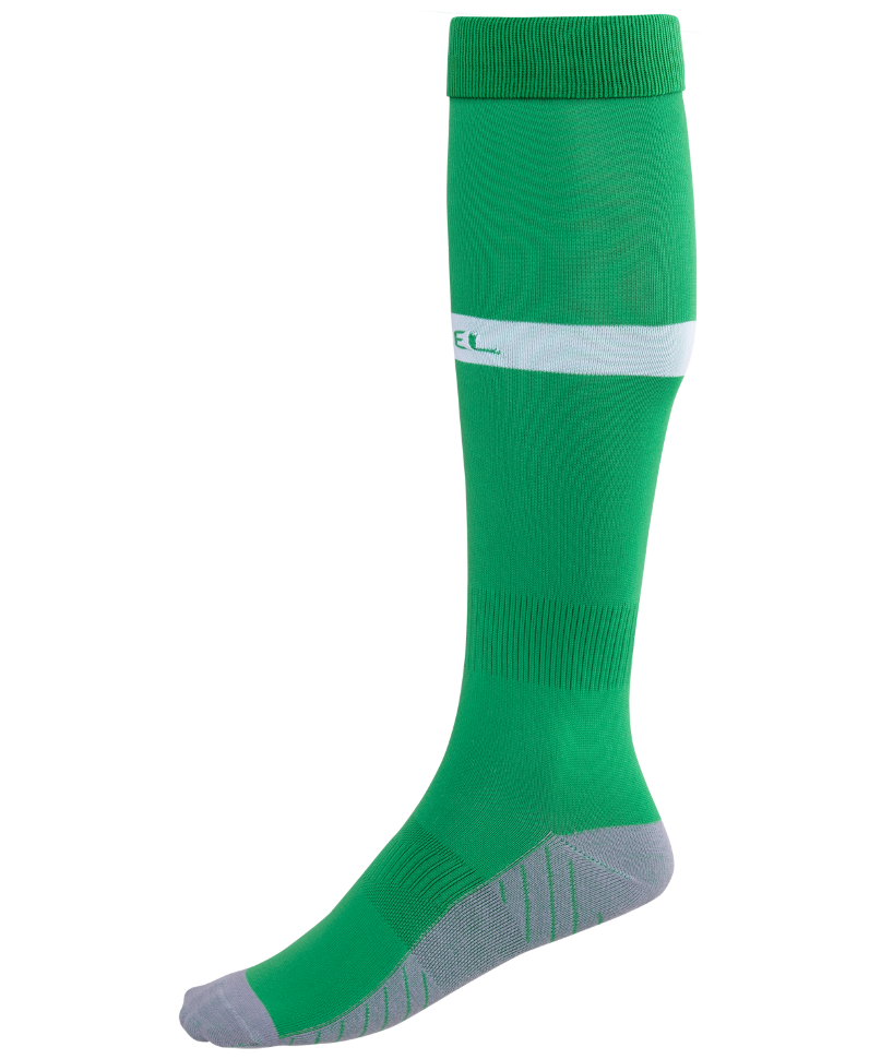 Гетры футбольные Jogel JA-006 Essential, зеленый/серый