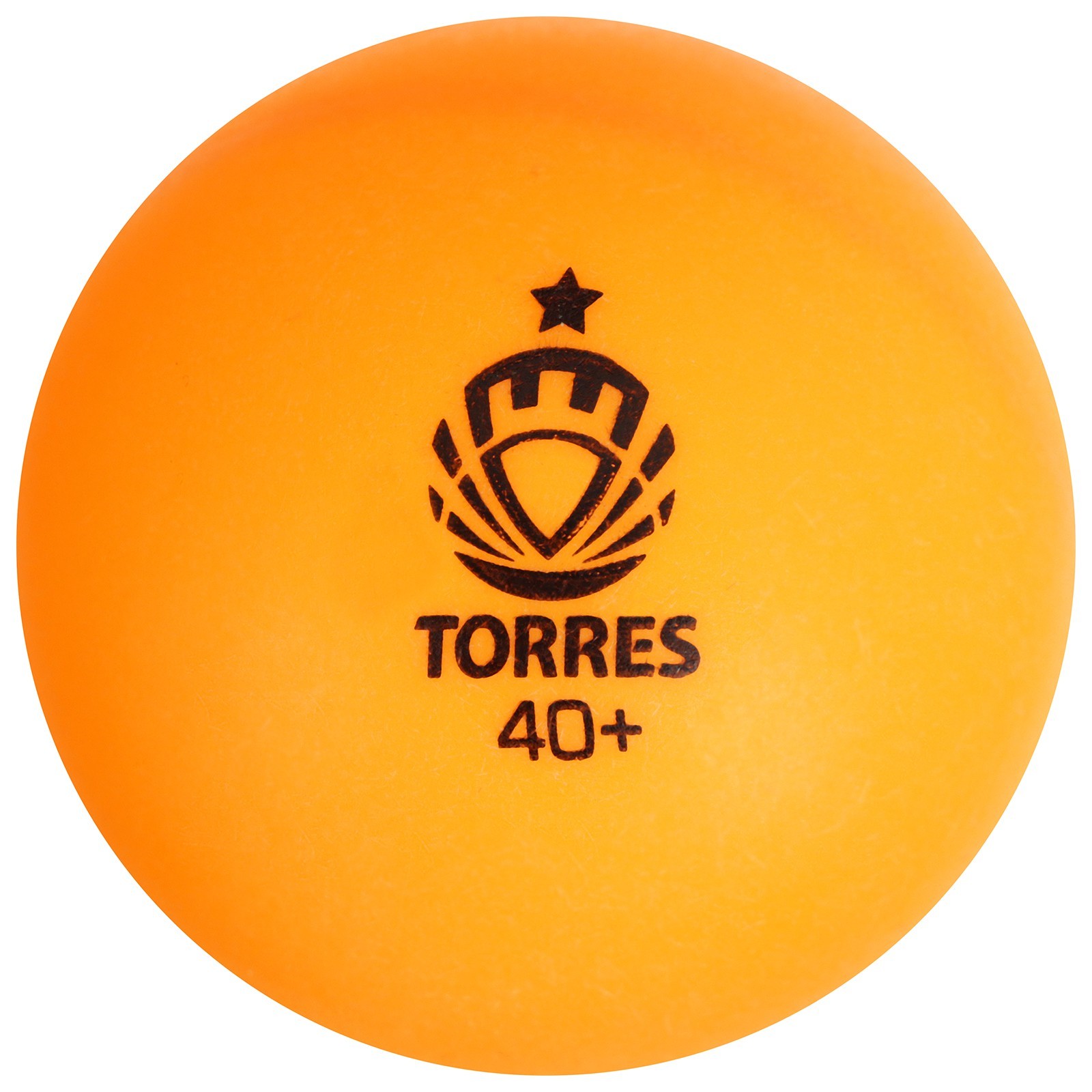Мяч для настольного тенниса TORRES Training 1* 6 шт, цвет оранжевый 1089334