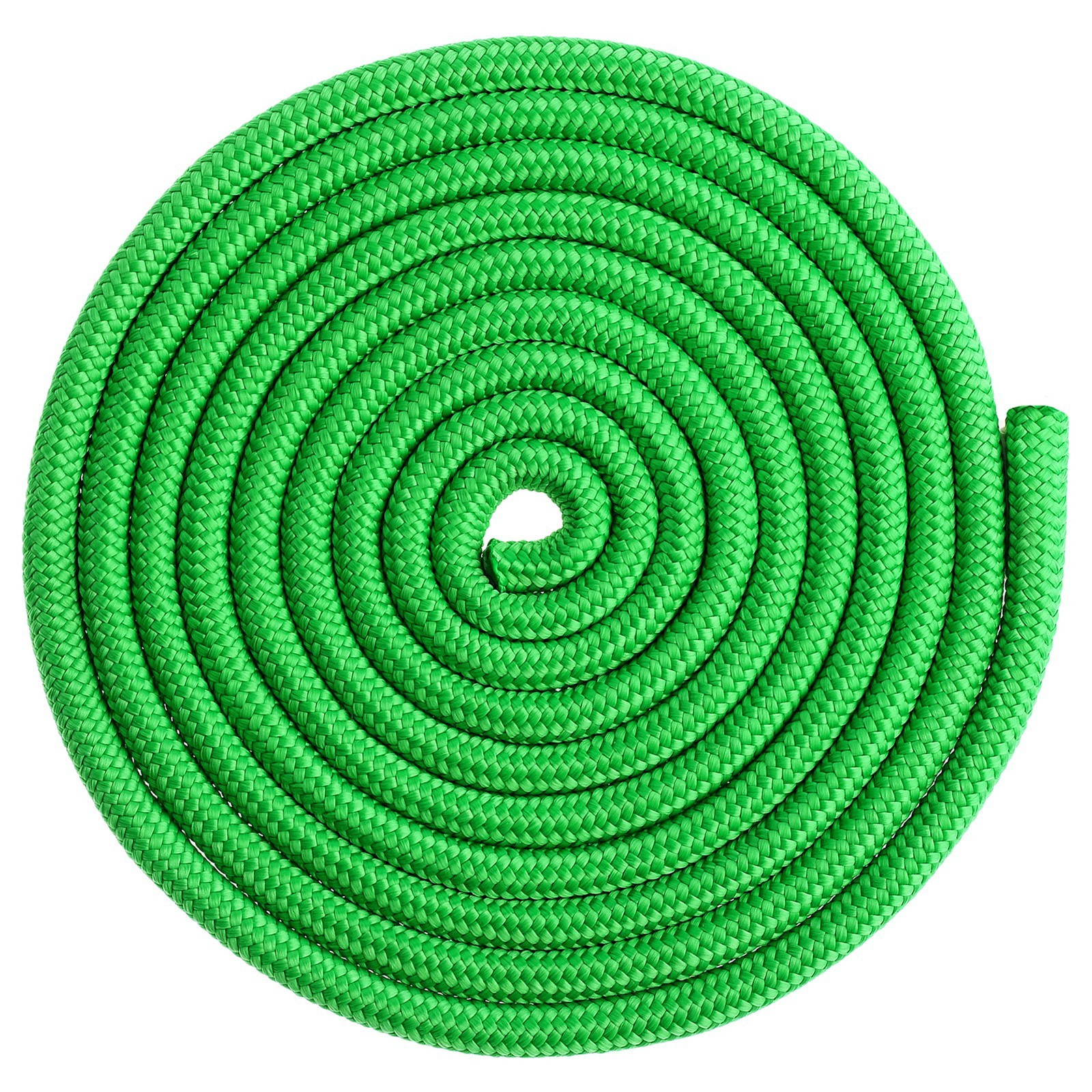 Скакалка гимнастическая утяжелённая Grace Dance, 2,5 м, 150 г, цвет зелёный 4446793