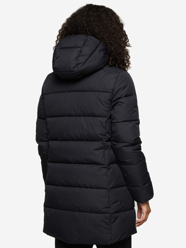 126417-99 Куртка на искуственном пуху женская, цв. черный