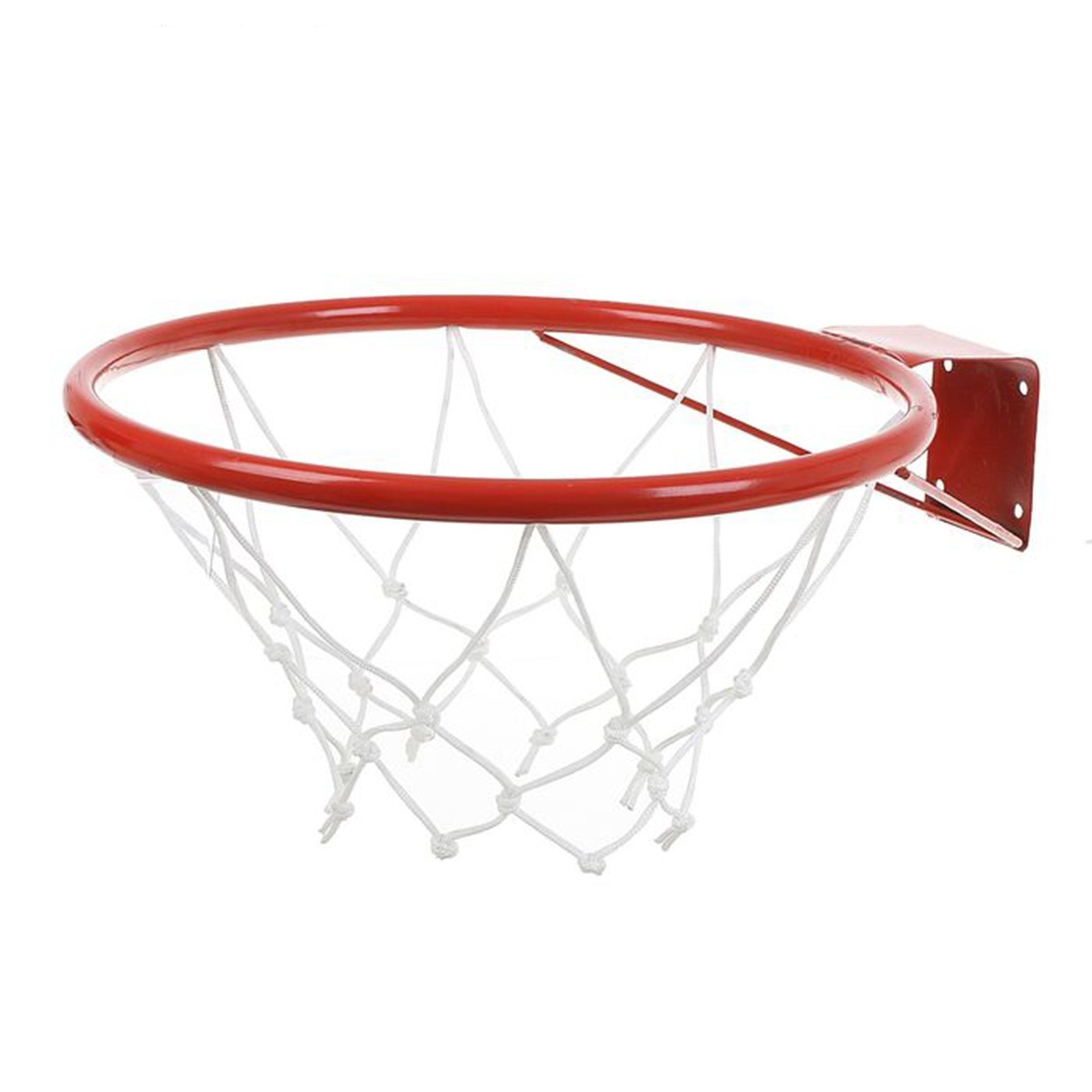 Кольцо баскетбольное №5 d 380мм, с упором и сеткой 789127