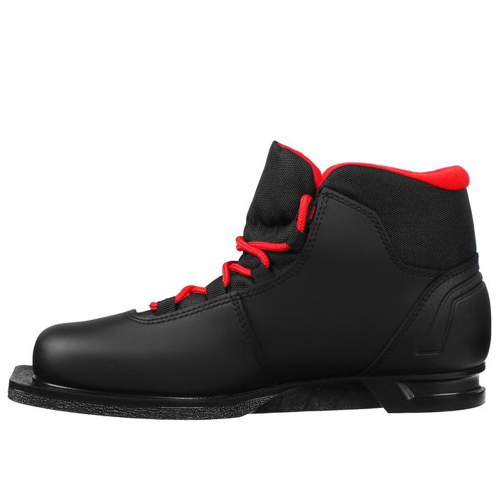 Ботинки лыжные ТRЕК Soul NN75 ИК, цвет чёрный, лого красный 1929086