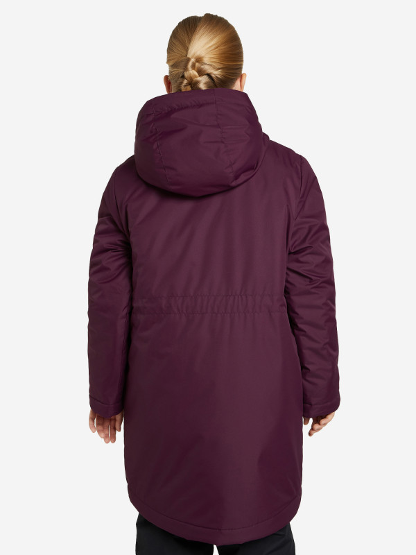 123669-P4 Куртка утепленная для девочек, цв. виноградный