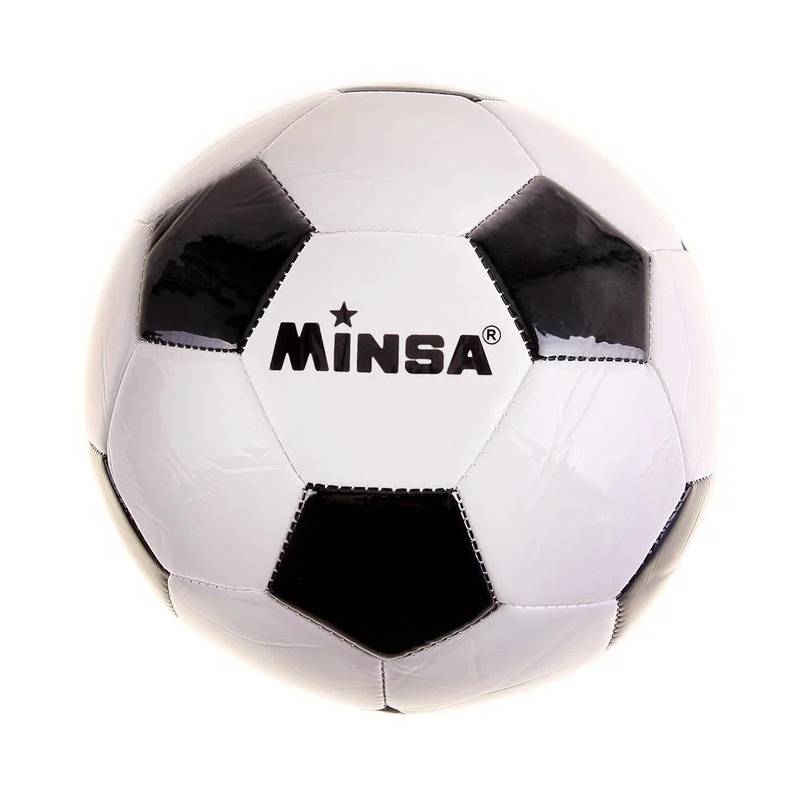 Мяч футбольный MINSA "Классический" р.5 PVC 310 гр 634889