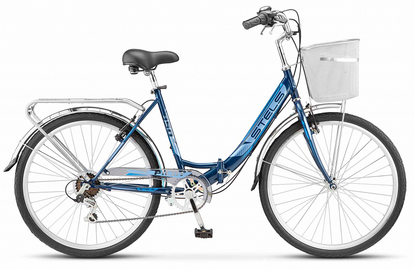 Велосипед 26" STELS Pilot-850 V (19" Темно-синий) Z010