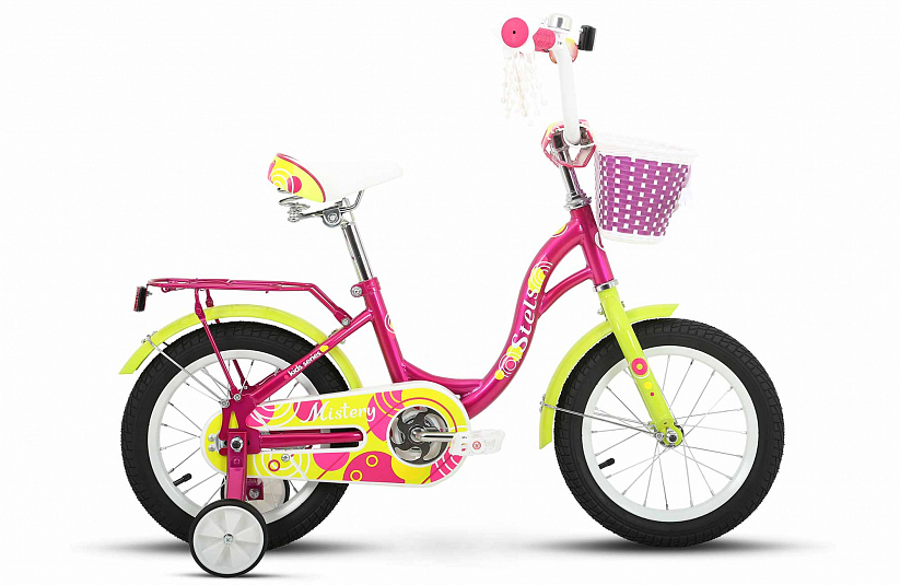 Велосипед 14" STELS Mistery C (9.6" Глубокий розовый)