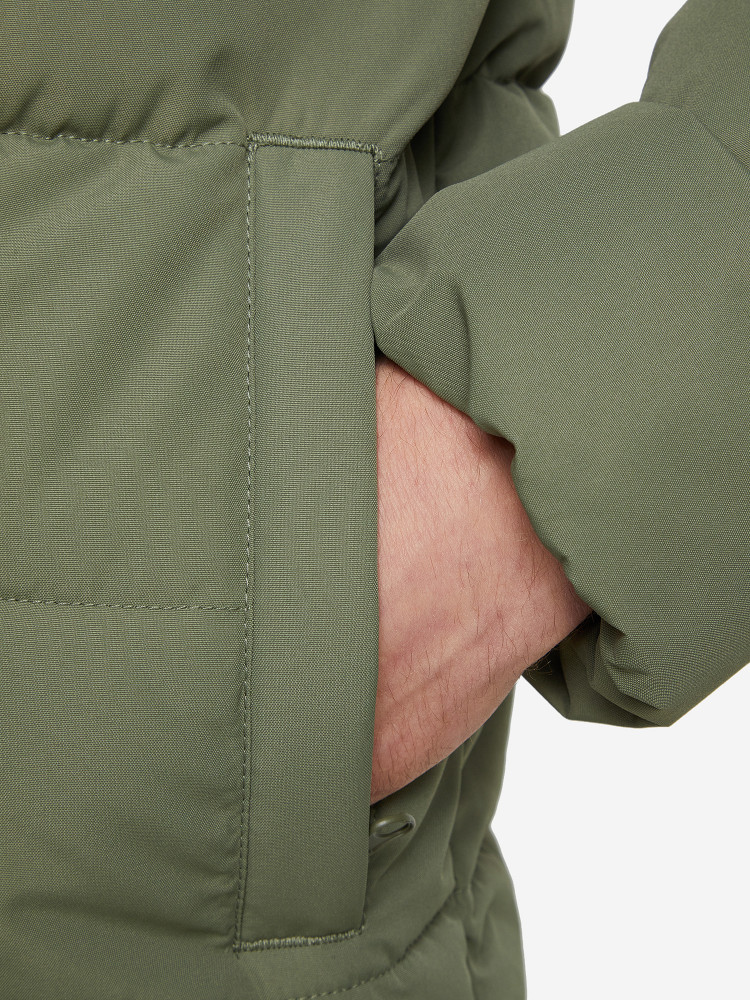 122893-64 Куртка на искусственном пуху мужская, цв. милитари