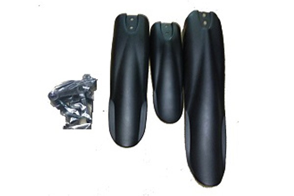 Крылья пластиковые мод. 608-2, 26" цвет черный (из 3 частей) 31126608