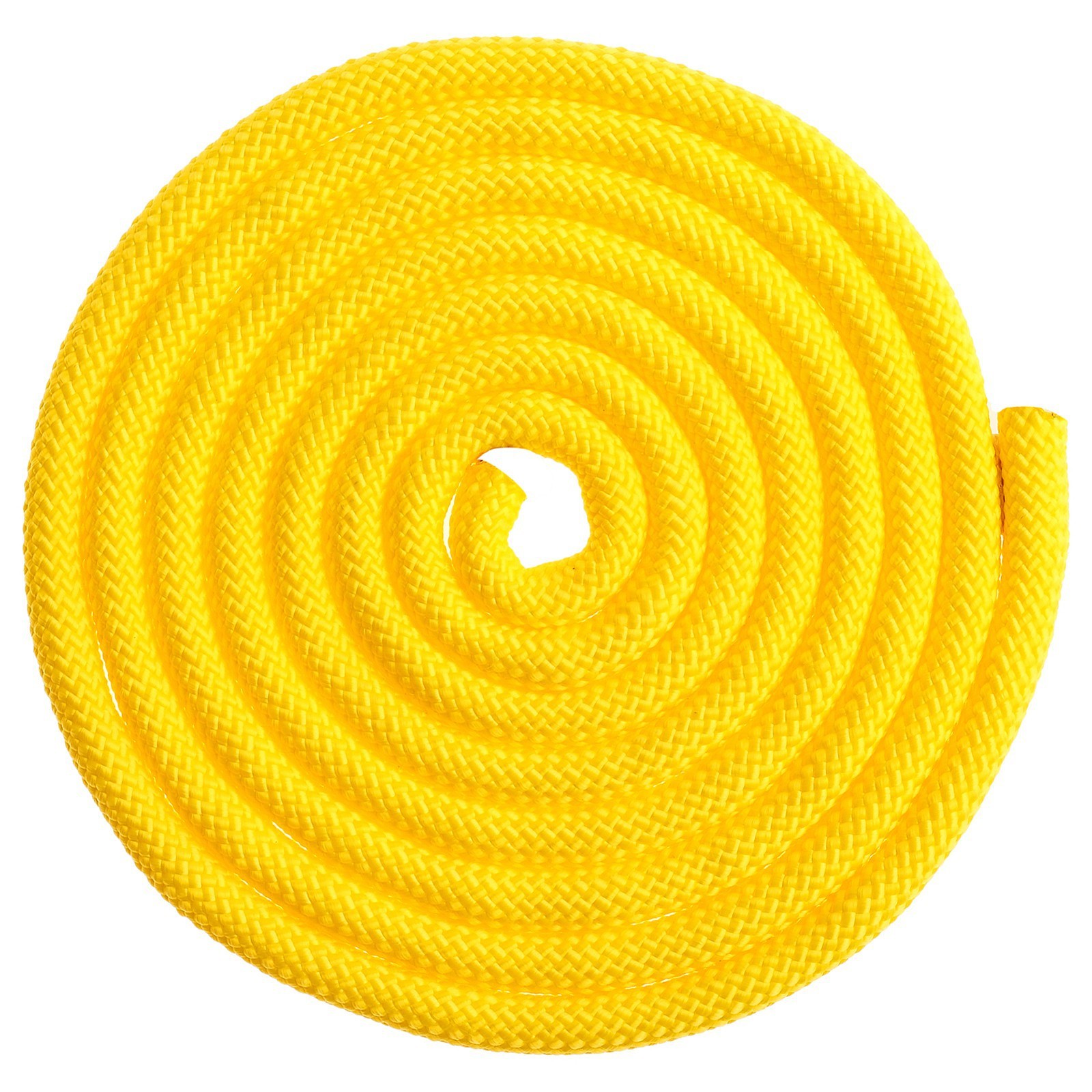 Скакалка гимнастическая утяжелённая Grace Dance, 2,5 м, 150 г, цвет жёлтый 4446794