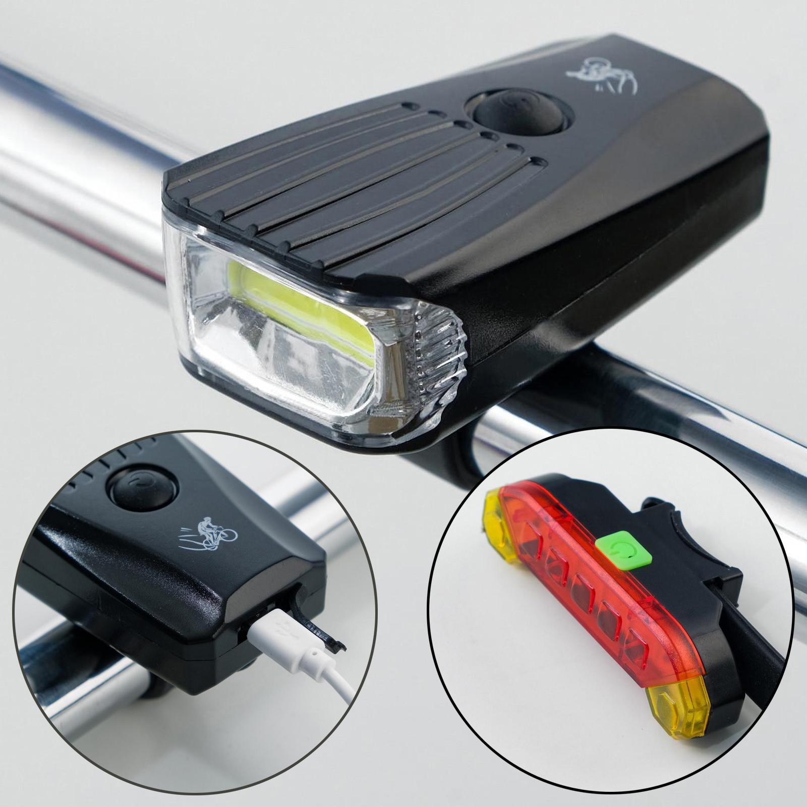 Набор велосипедных аккумуляторных фонарей от USB 5298311