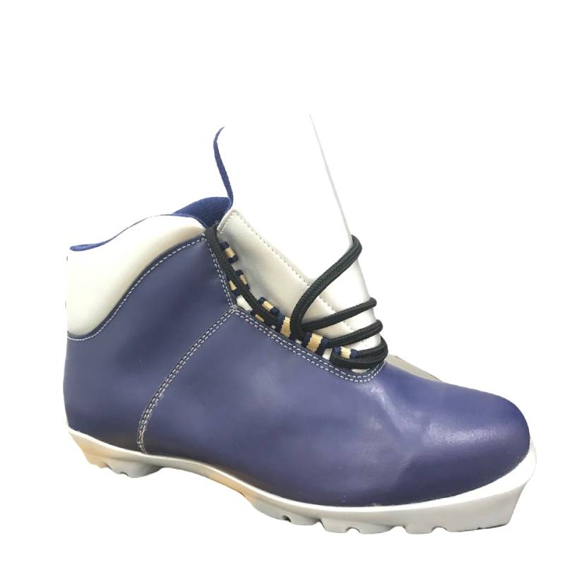Ботинки лыжные М 6-01 (цв. синий)