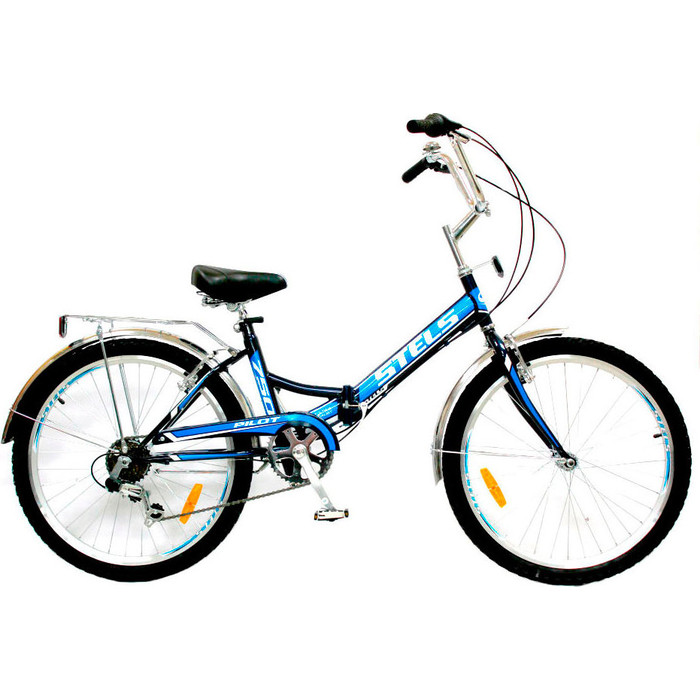 Велосипед 24" STELS Pilot-750 (14" Синий) Z010
