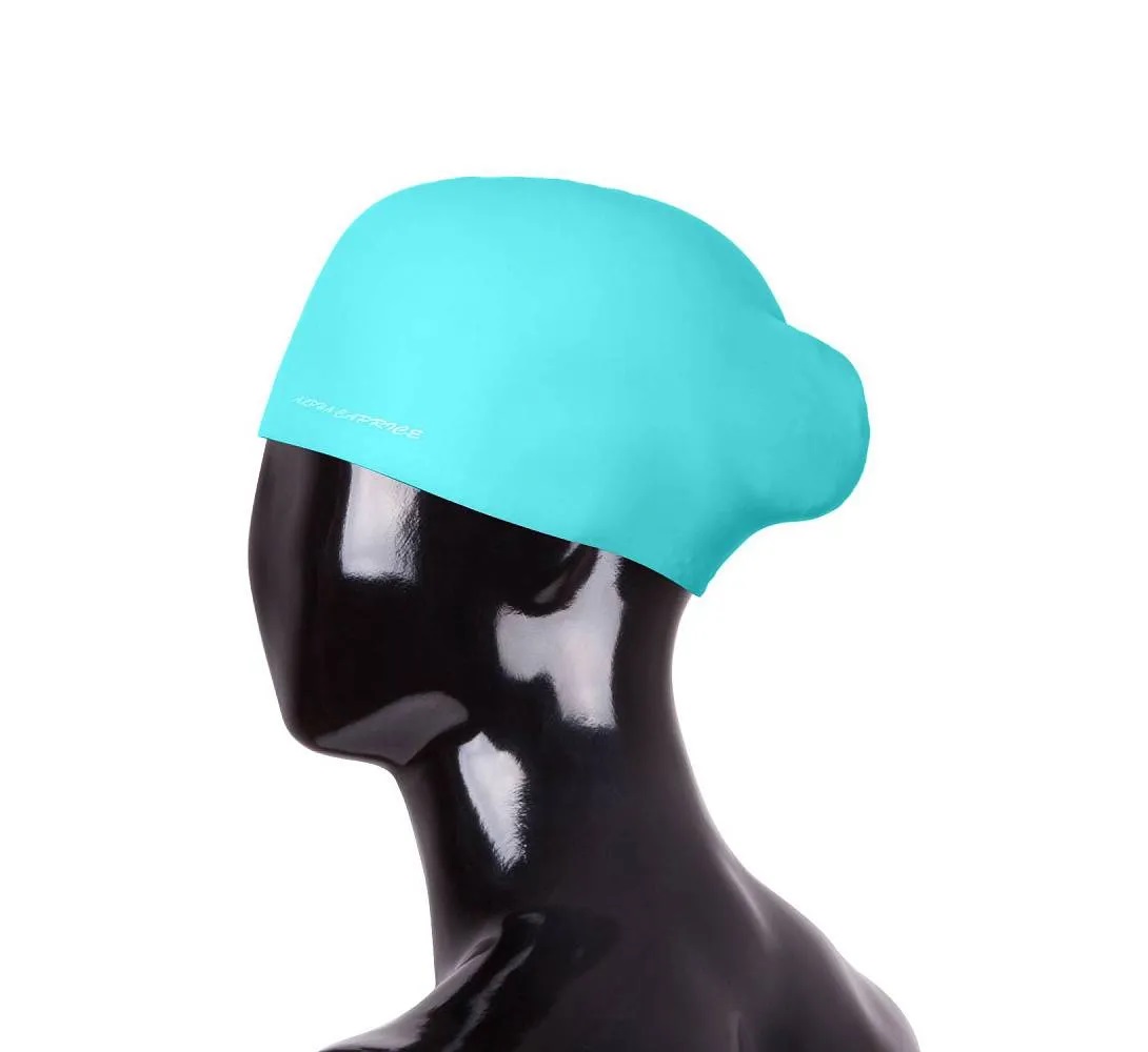 Шапочка для плавания SCL02 (с пучком), разл.цвета