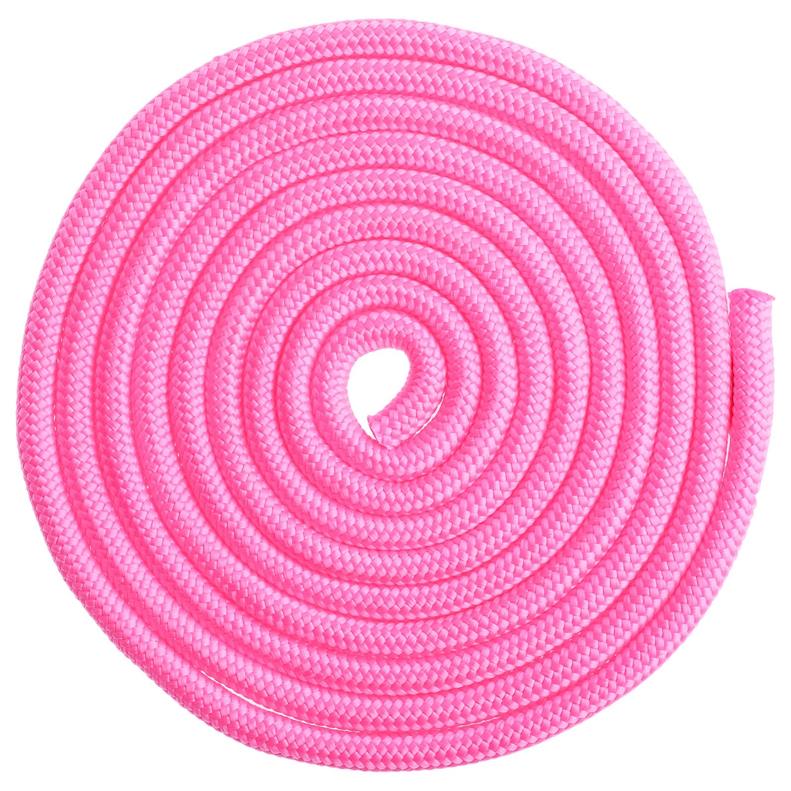 Скакалка гимнастическая Grace Dance, 3 м, цвет неоновый розовый 4446819