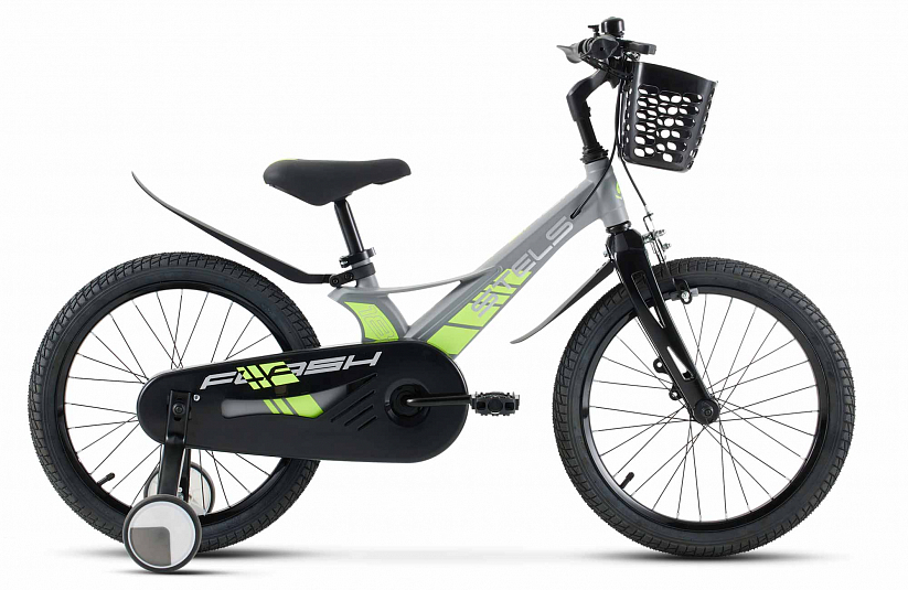 Велосипед 18" STELS Flash KR (9.1" Темно-синий/Зеленый) Z010