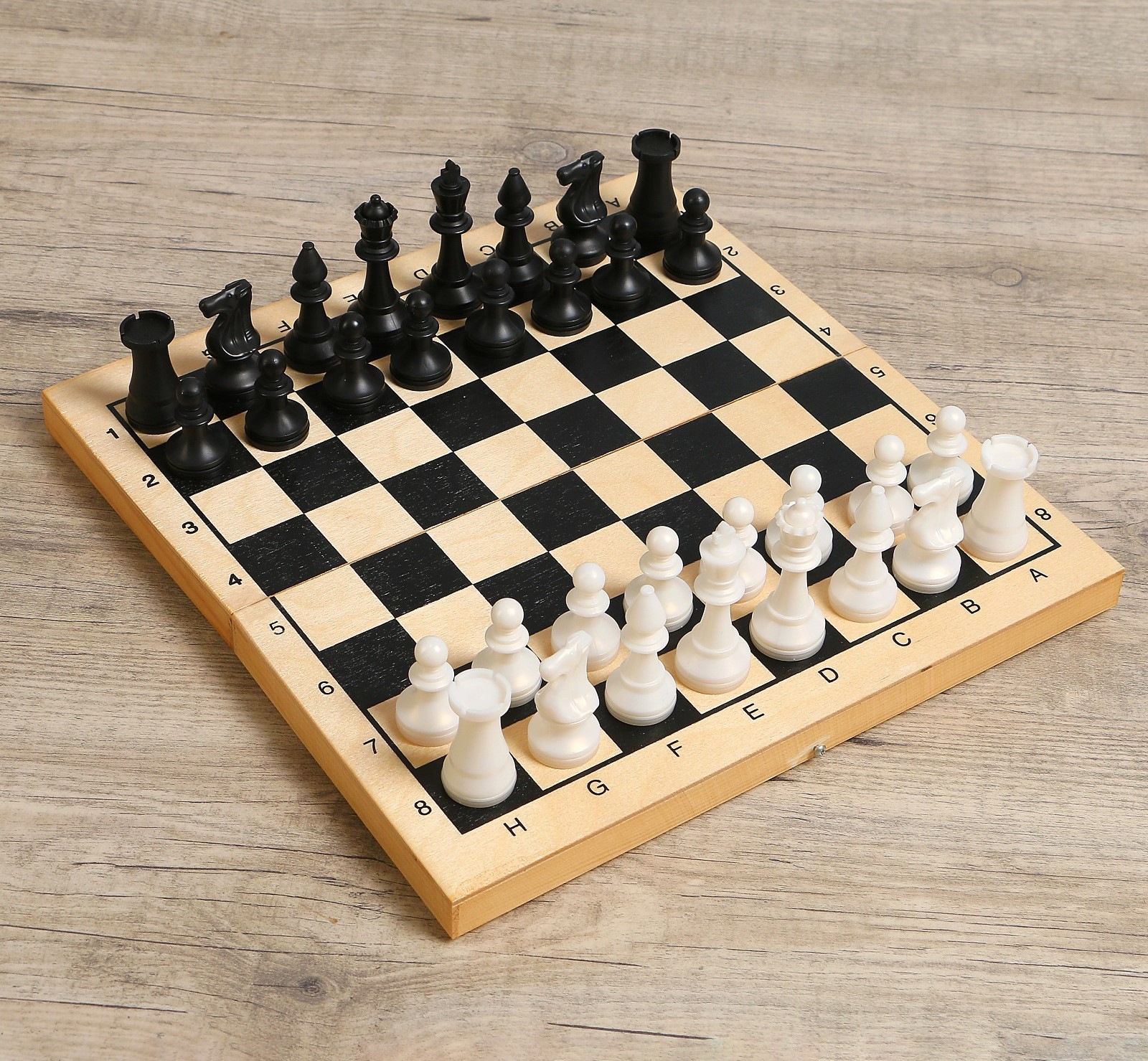 Настольная игра 2в1 "Лучший": шахматы, шашки 3877946