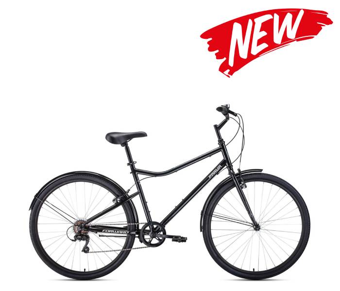 Велосипед 28" FORWARD Parma, цвет черный/белый, 7998037