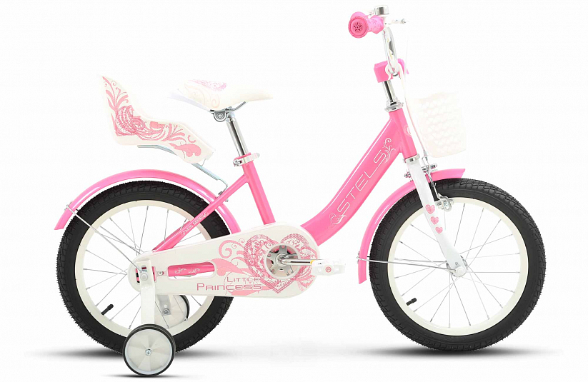 Велосипед 14" STELS Little Princess KC (8.9" Розовый)