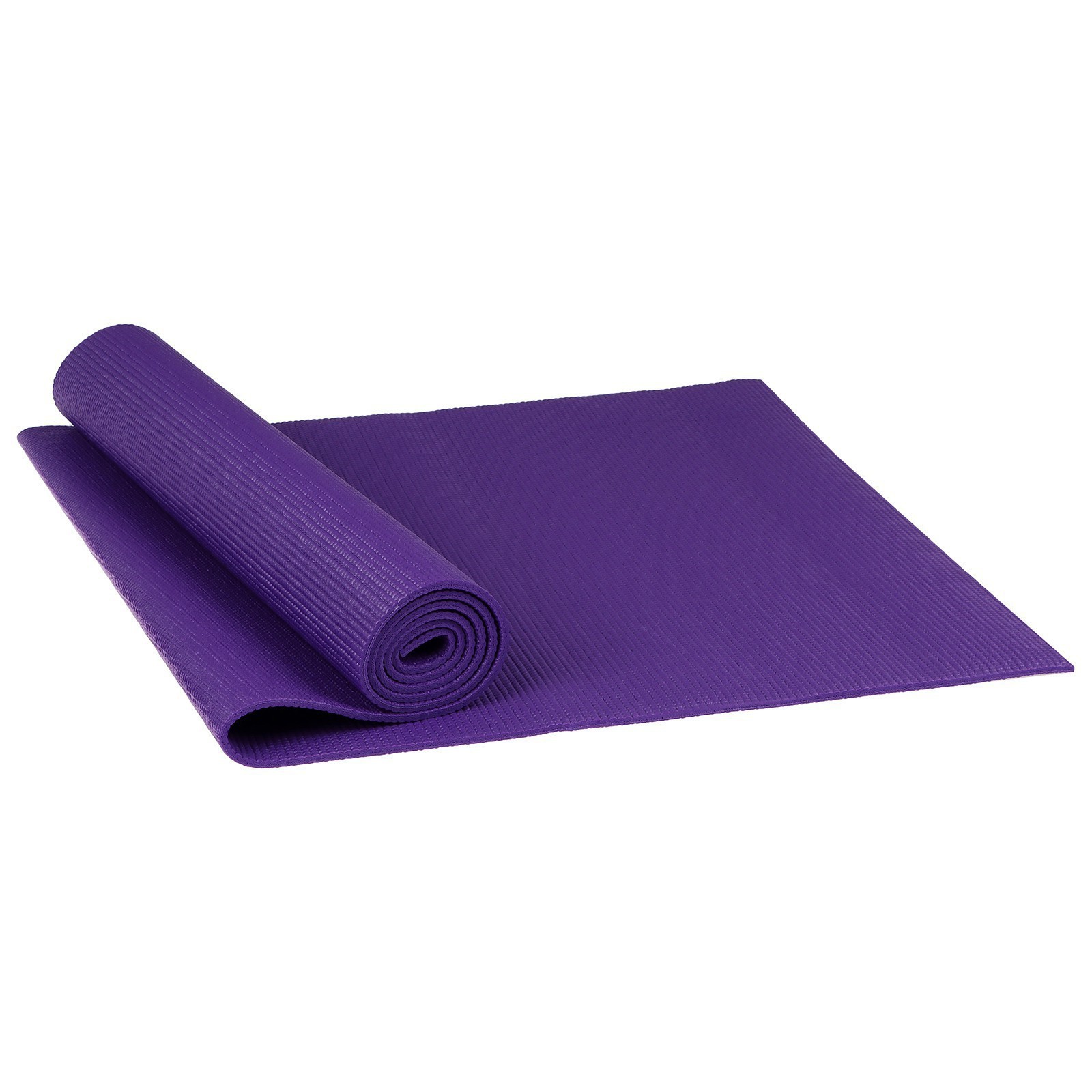 Коврик для йоги 173х61х0,6 см, цв. фиолетовый 3098553