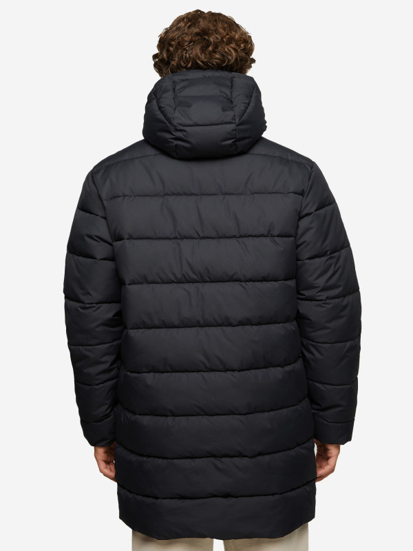 126420-99 Куртка на искуственном пуху мужская, цв. черный