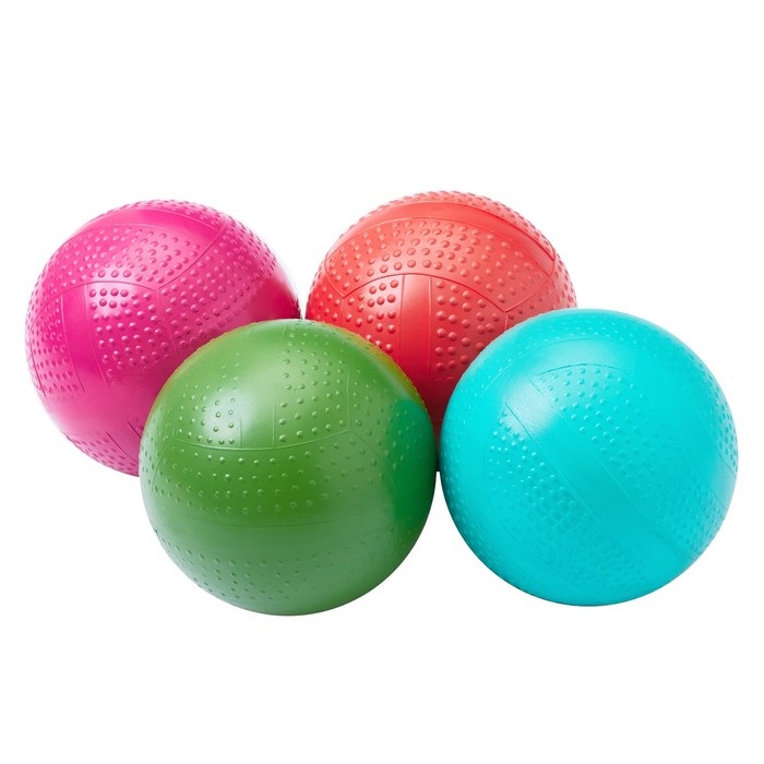 Мяч фактурный, диаметр 10 см, цвета МИКС 4476180
