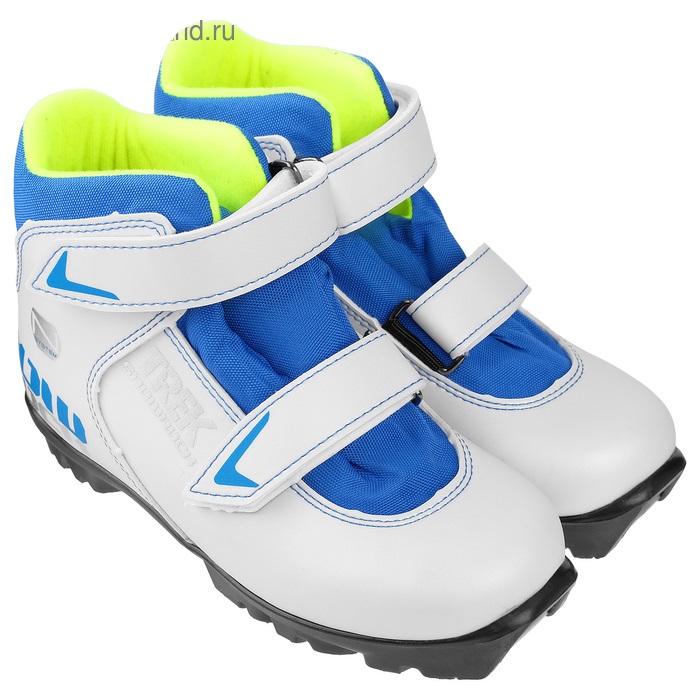 Ботинки лыжные TREK Snowrock NNN, цв. белый Ботинки лыжные TREK Snowrock NNN, цв. белый
