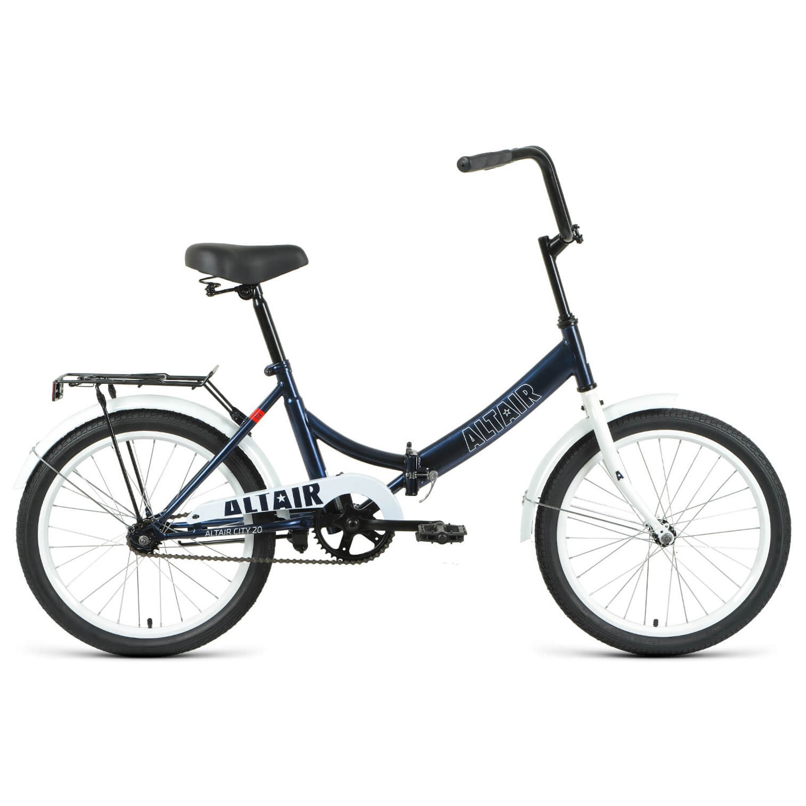 Велосипед 20" ALTAIR City, цвет темно-синий/белый, 7721174