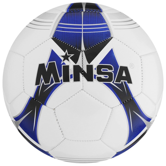 Мяч футбольный MINSA, TPU, машинная сшивка размер 5, 3910786