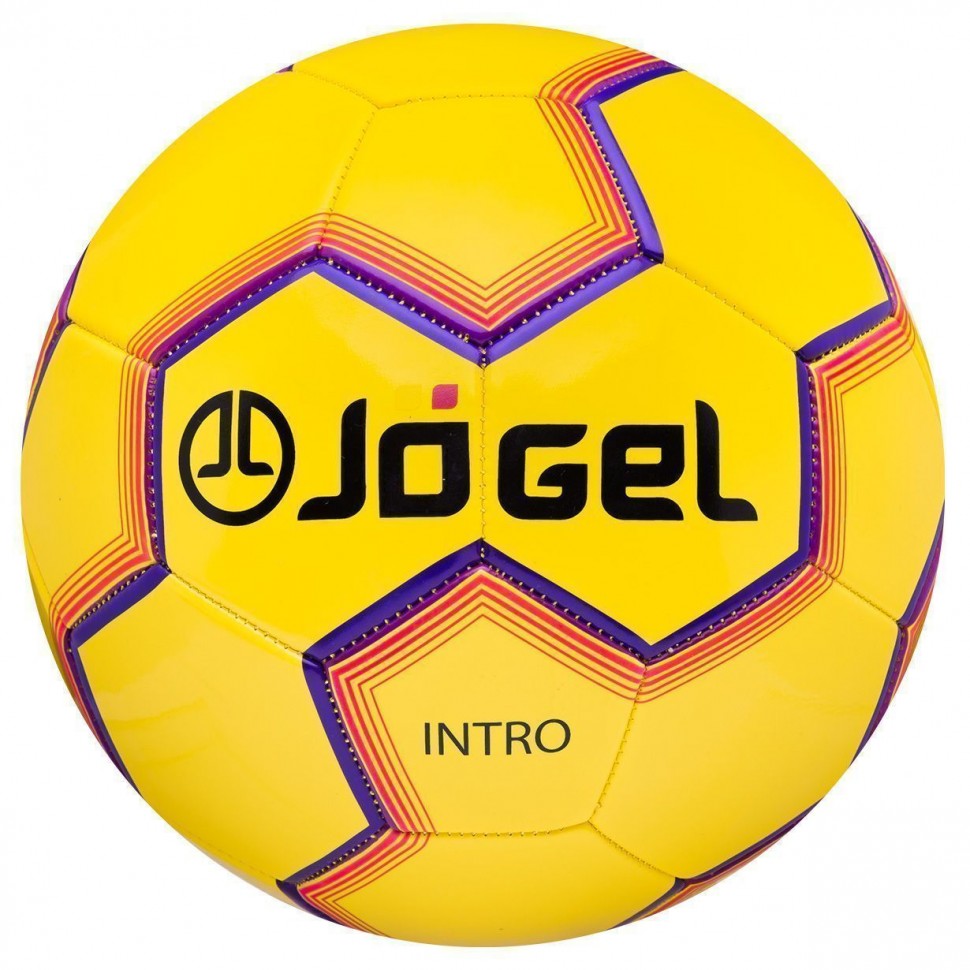 Мяч футбольный Jogel Intro №5 желтый