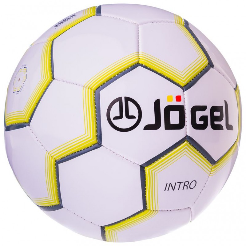 Мяч футбольный Jogel Intro №5 белый