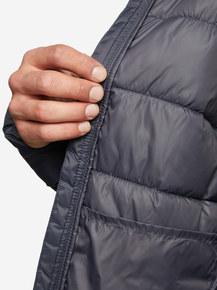 122892-93 Куртка на искусственном пуху мужская, цв. темно-серый