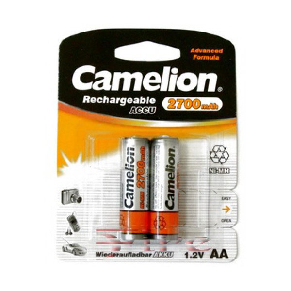 Аккумулятор Camelion R6 2700mAh Ni-MH BL2 25465