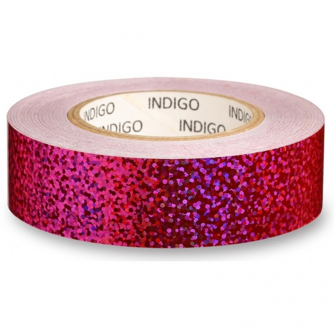 Обмотка для обруча с подкладкой 20мм 14м INDIGO Crystal цв.розовый
