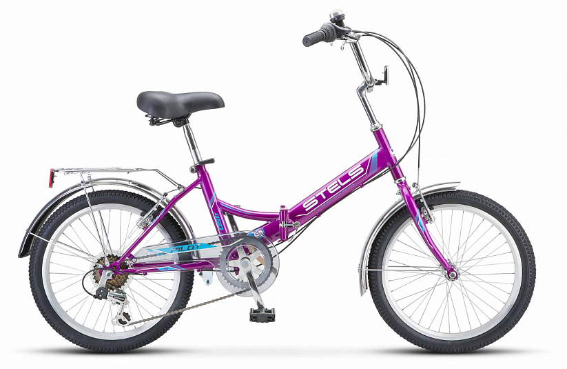 Велосипед 20" STELS Pilot-450 V (13.5" Фиолетовый)