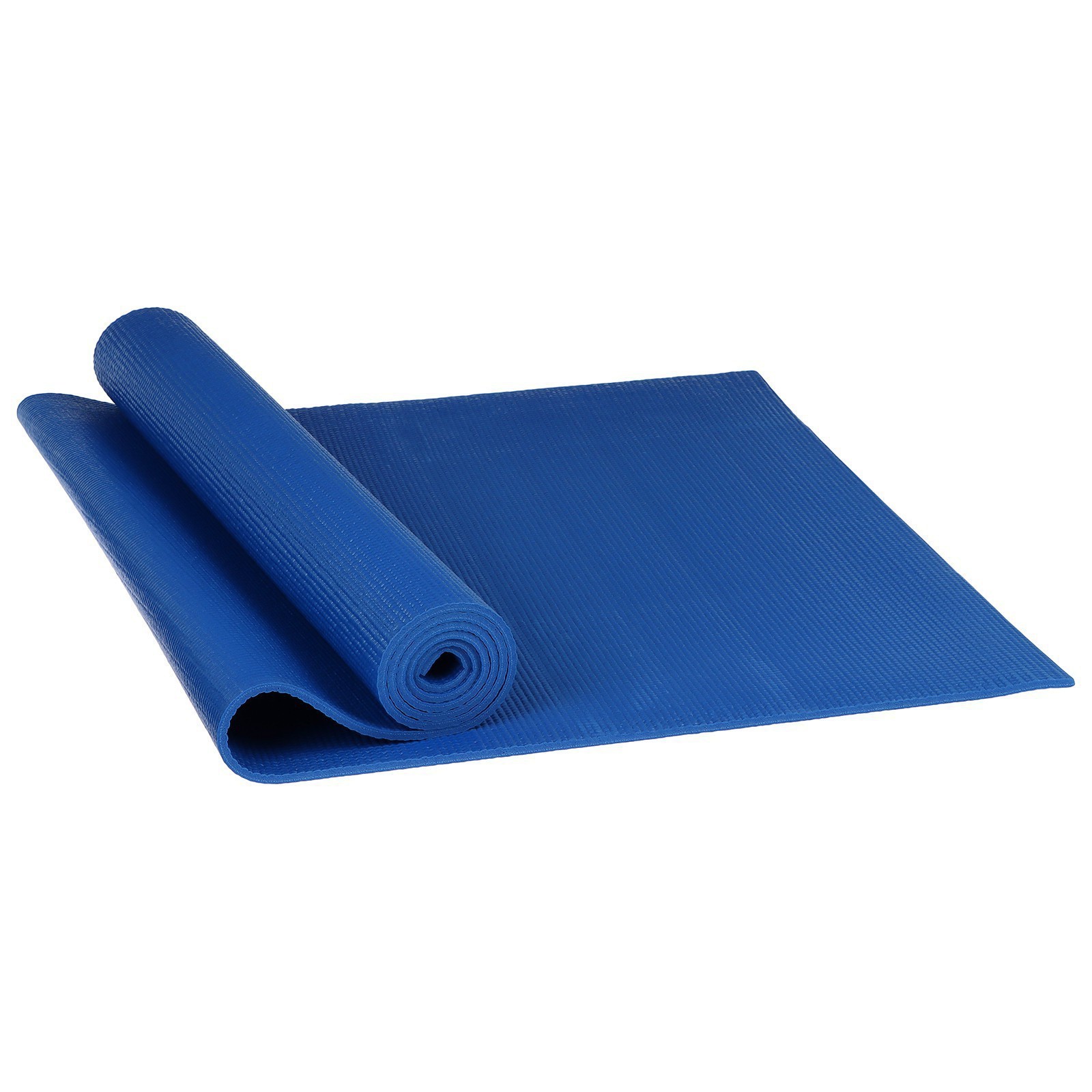 Коврик для йоги 173х61х0,6 см, цв. синий 3098556