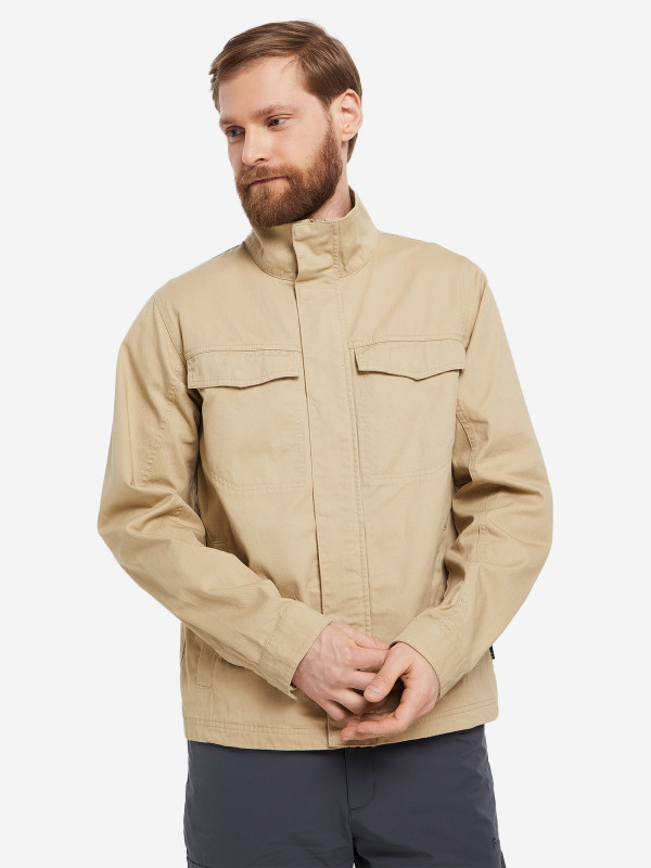 126560-60 Куртка ветрозащитная мужская, цвет песочный