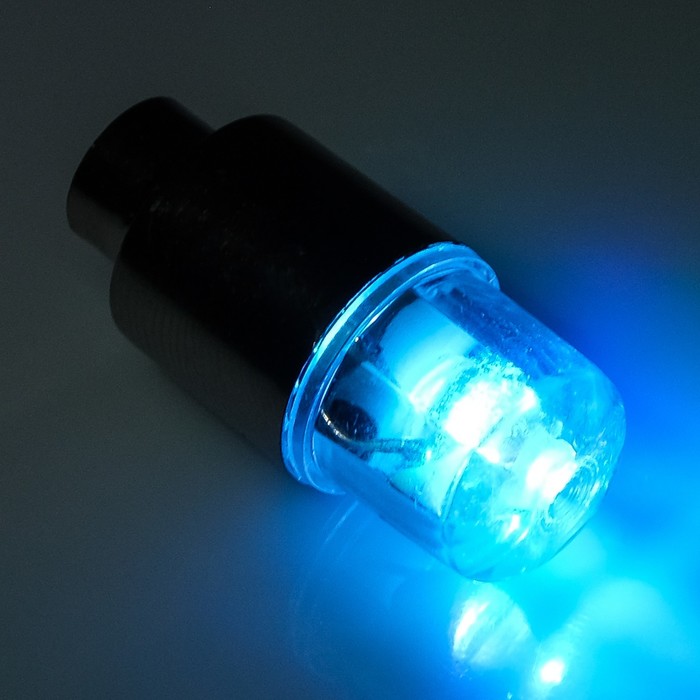 Светящийся колпачок на вентиль Cartage, синее свечение 1295558