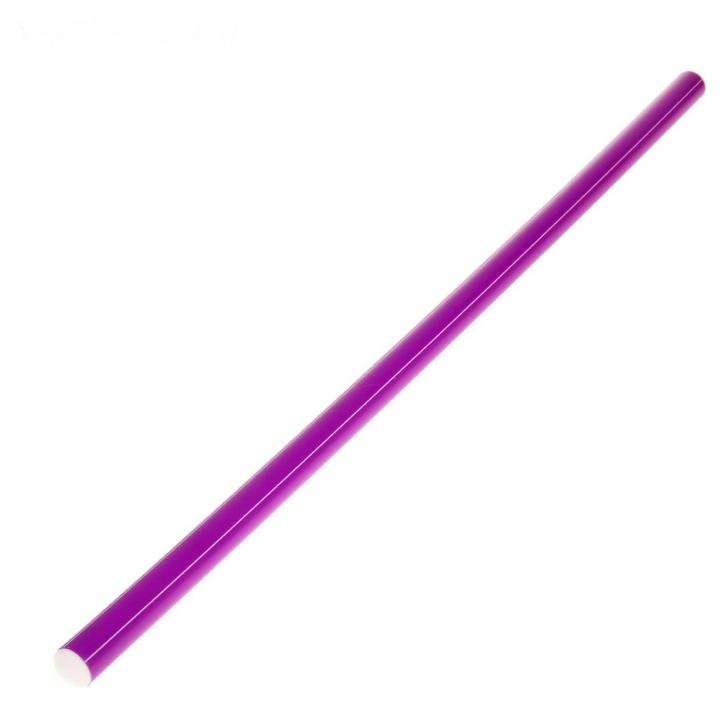 Палка гимнастическая 100 см, цвет: фиолетовый 1209321