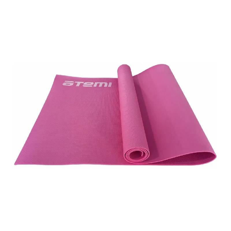 Коврик для йоги и фитнеса Atemi, AYM0256, EVA, 173*61*0,6см, розовый