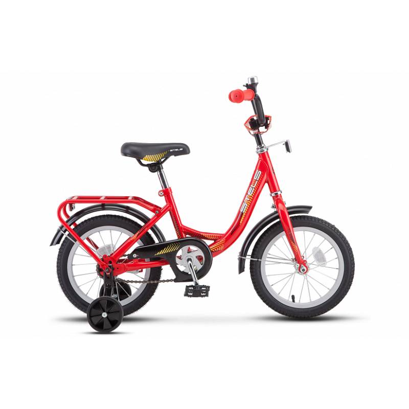 Велосипед 14" STELS Flyte (9,5" Чёрный/красный) Z011