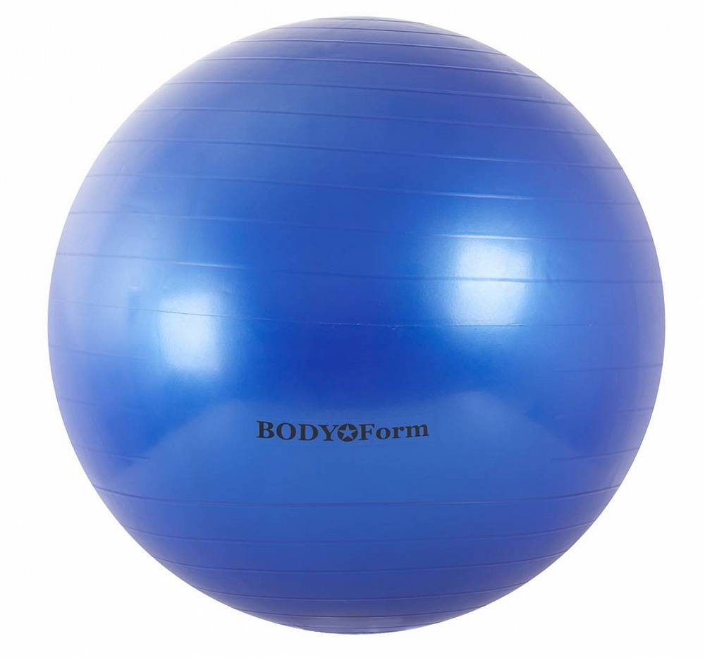 Мяч гимнастический BF-GB01AB (34") 85см "антивзрыв" (синий)