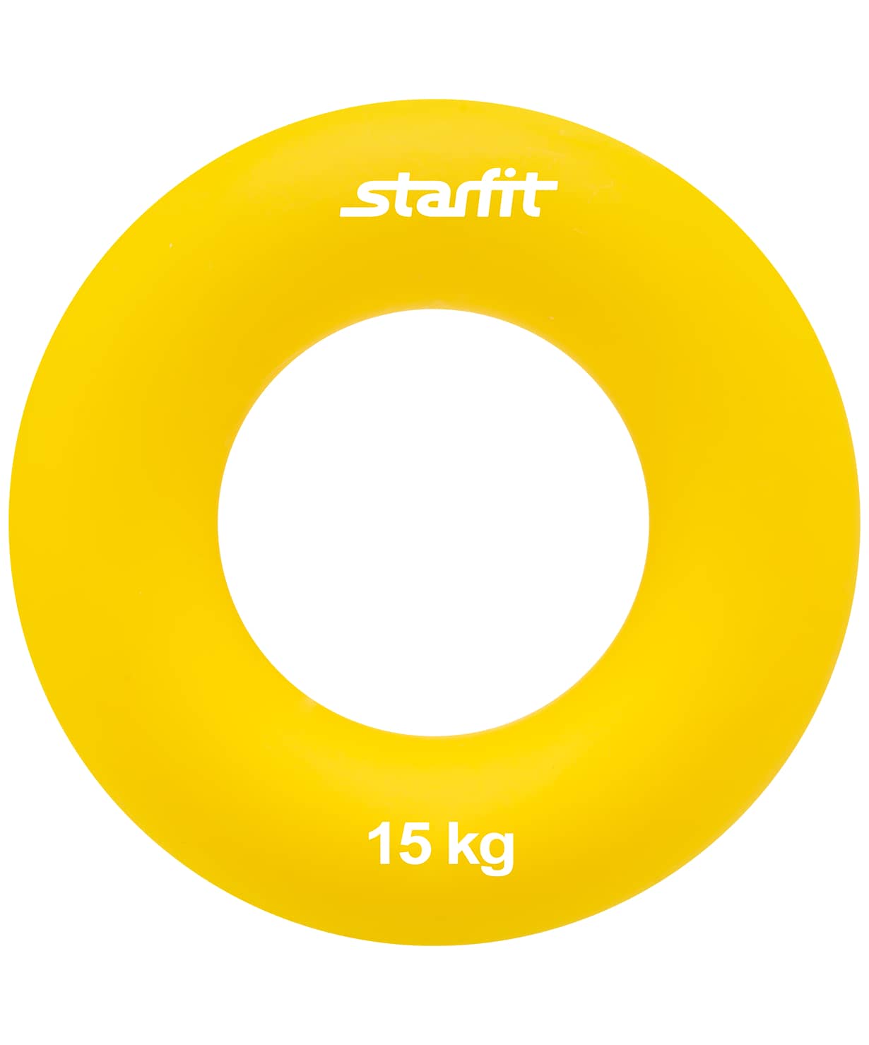 Эспандер кистевой Starfit Es-404 "Кольцо" 15кг, д. 8,8см, желтый