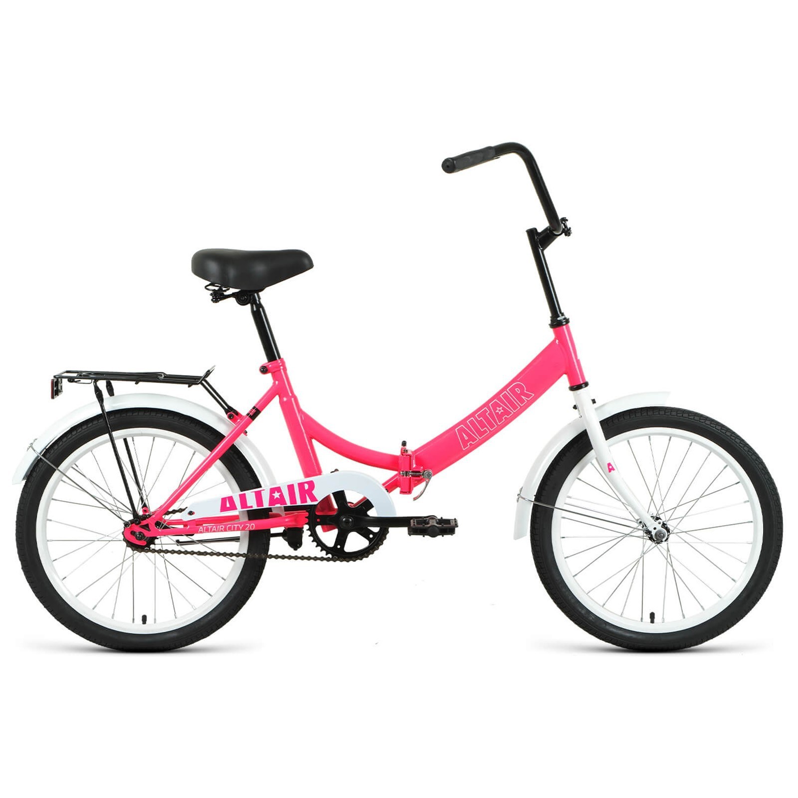 Велосипед 20" ALTAIR City, цвет розовый/белый, 7721173