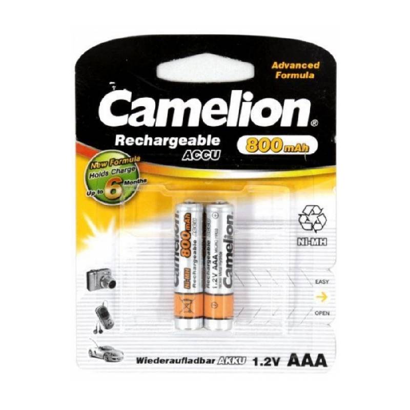 Аккумулятор Camelion R03 800mAh Ni-MH BL2 16430